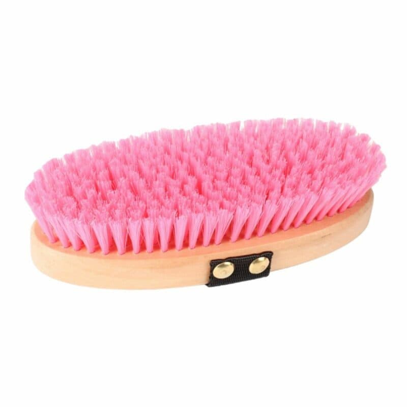 Houten borstel met zachte haren