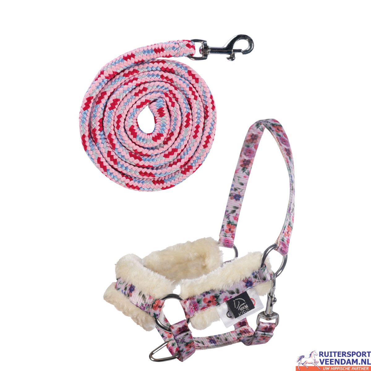 Hobby Horse Halster Bont en Touw 4 Hobby Horse Halster Bont en Touw (1)