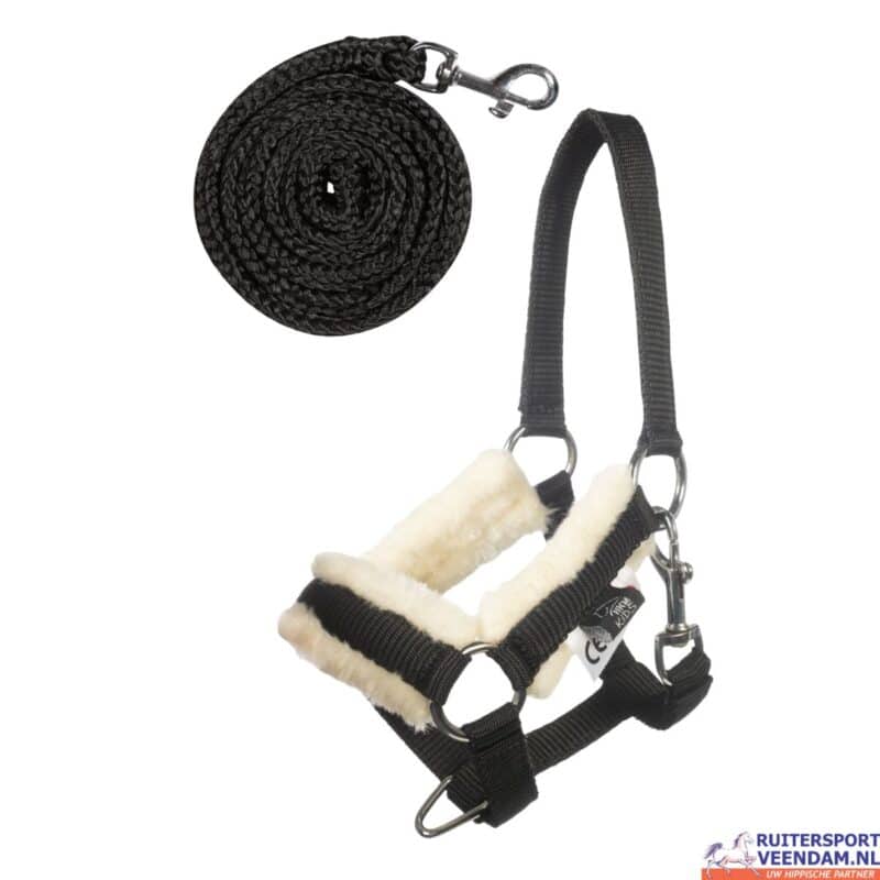 Hobby Horse Halster Bont en Touw (3)