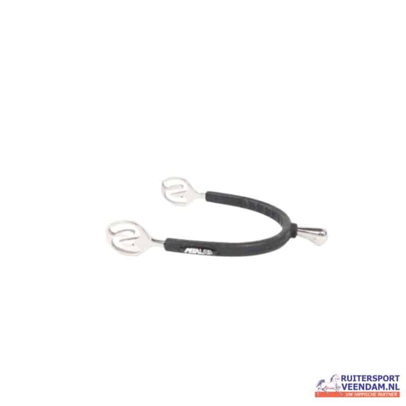 METALAB Prince de Galles rvs sporen met rubber coating (1)