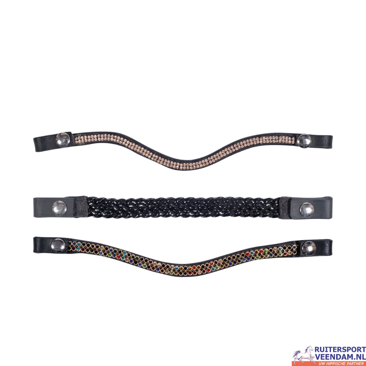 HKM Hobby Horse Frontriem (set van 3) 6 HKM Hobby Horse Frontriem (set van 3) - Afbeelding 6