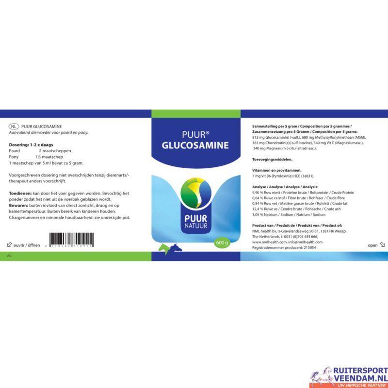 PUUR Glucosamine Paard