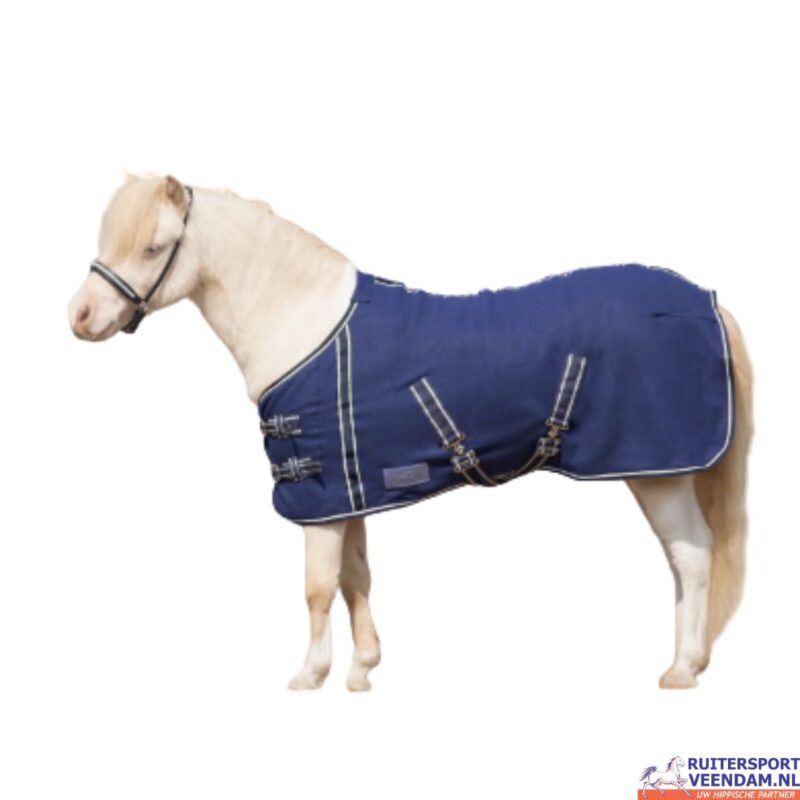 QHP Falabella Fleece deken met ornament