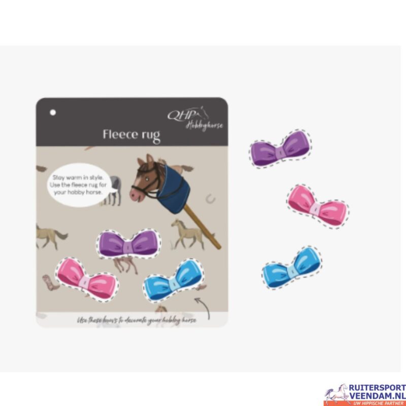 QHP Fleecedeken Hobby horse - Afbeelding 4