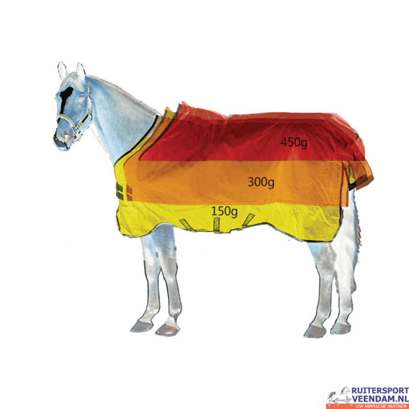 Horseware Rambo 1680D Turnout 450g VL - Afbeelding 5