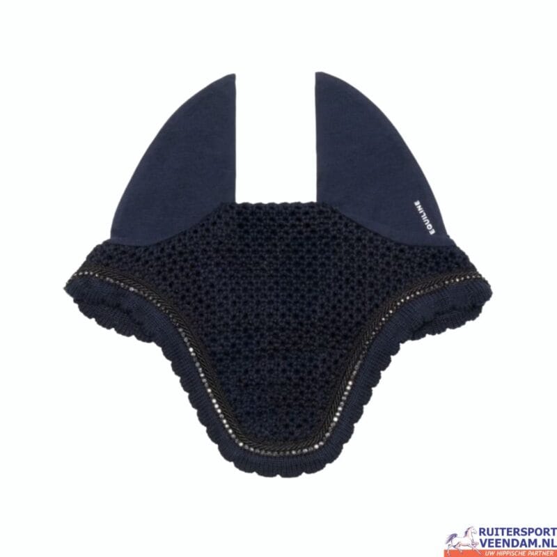 Eqlustra Knitted Ear Net With Rhinestones b