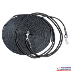 Dubbele longeerlijn zwart (1)