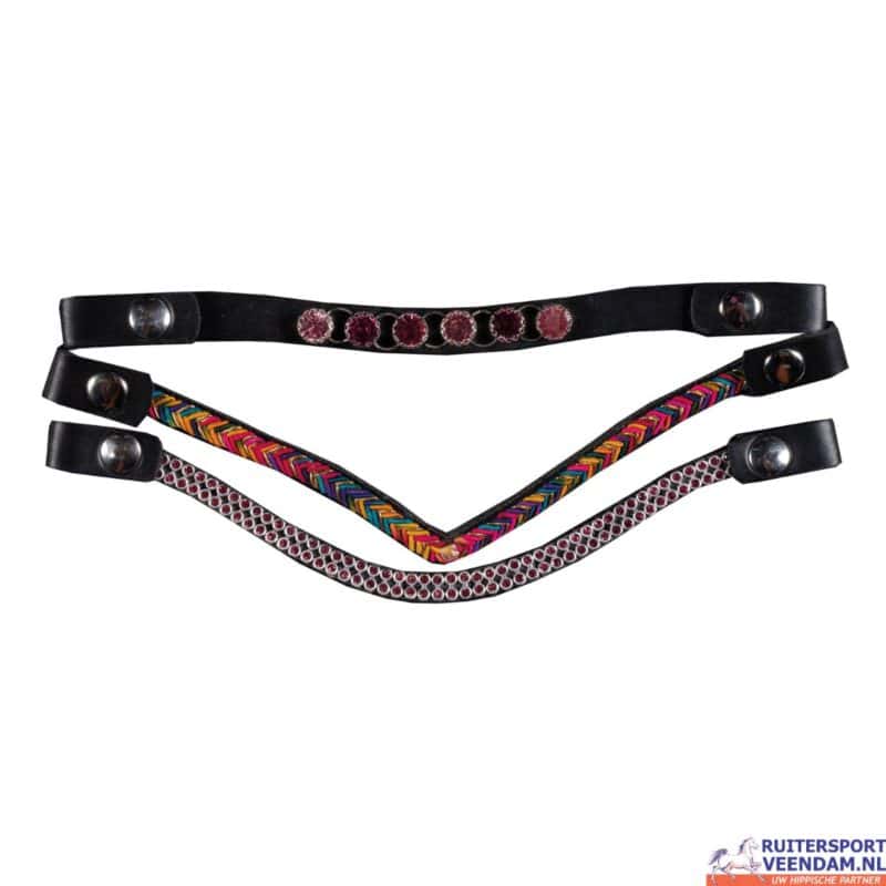 HKM Hobby Horse Frontriem (set van 3) - Afbeelding 4