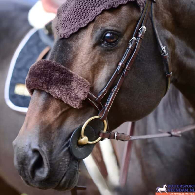 Sheepskin Noseband Cover
