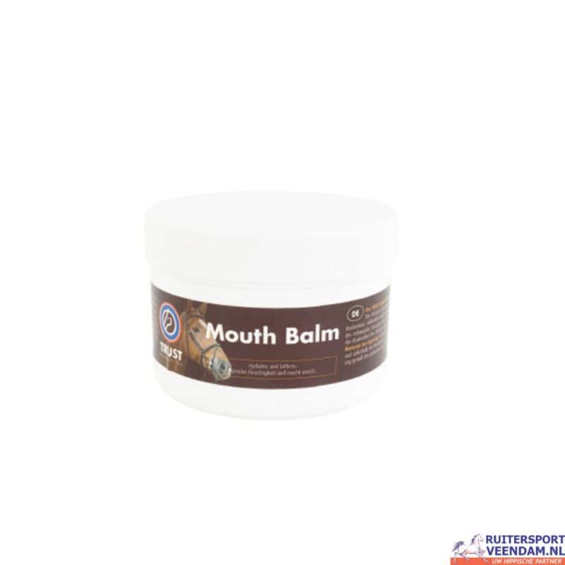 TRUST Mouth Balm voor paarden, verzorgt en beschermt de mond.
