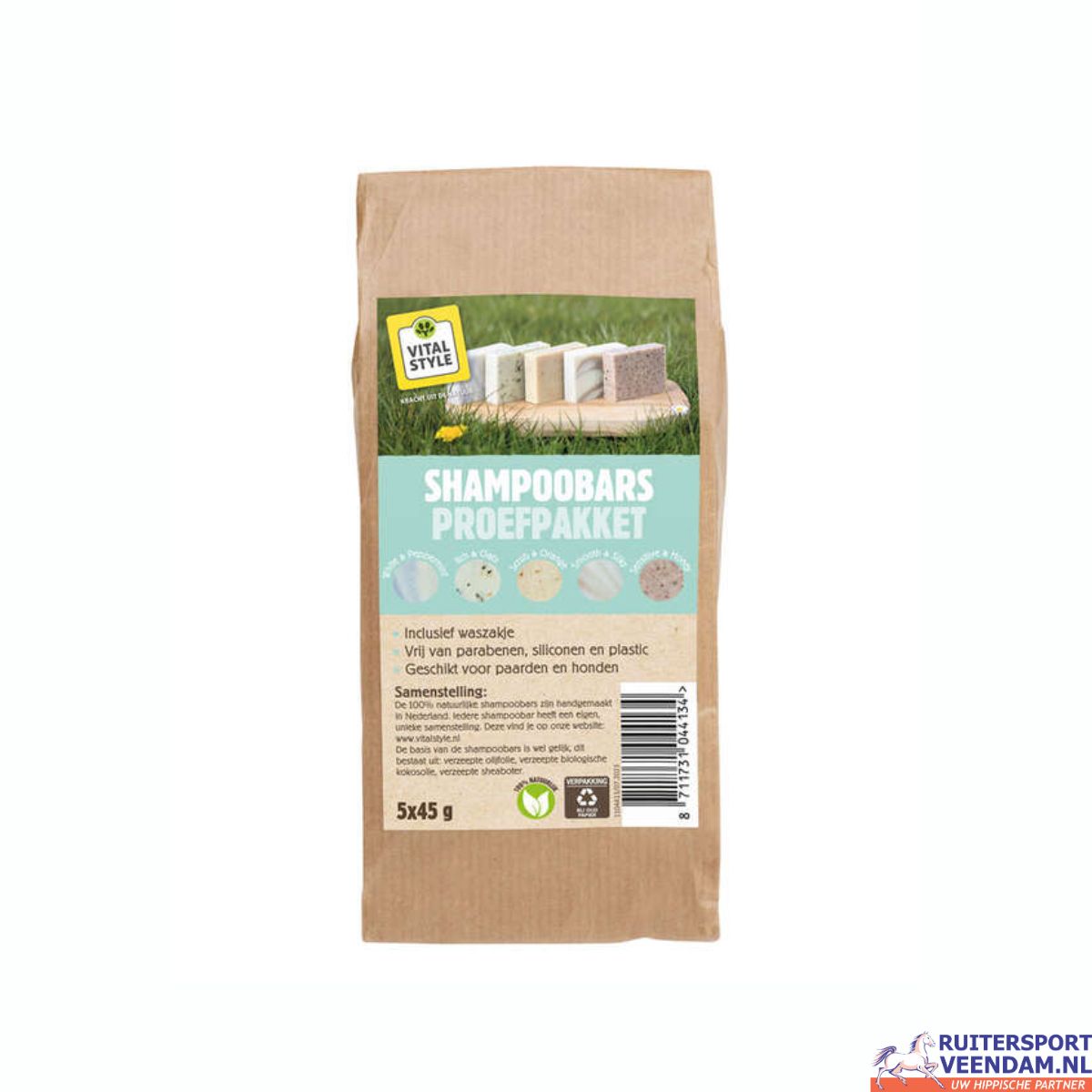 Vitalstyle Proefverpakking Shampoobars 1 Vitalstyle Proefverpakking Shampoobars