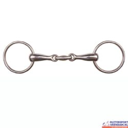 BR Dubbel gebroken watertrens Massief RVS 18 mm