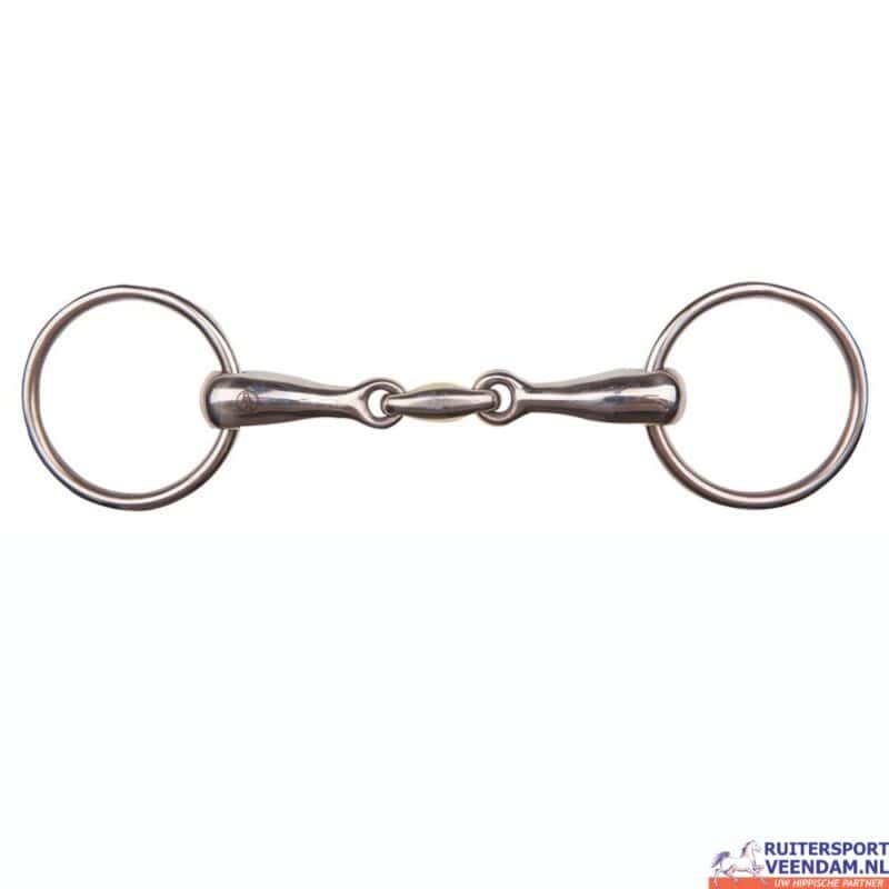 BR Dubbel gebroken watertrens Massief RVS 18 mm