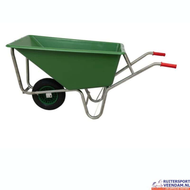 Kruiwagen MM 160 Liter Poly Verzinkt onderstel (1)