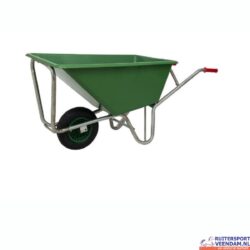 Kruiwagen MM 160 Liter Poly Verzinkt onderstel (1)