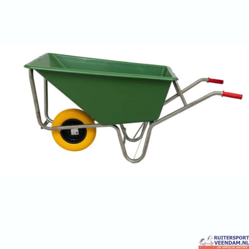 Kruiwagen MM 160 Liter Poly verzinkt onderstel 1-NML wiel (2)