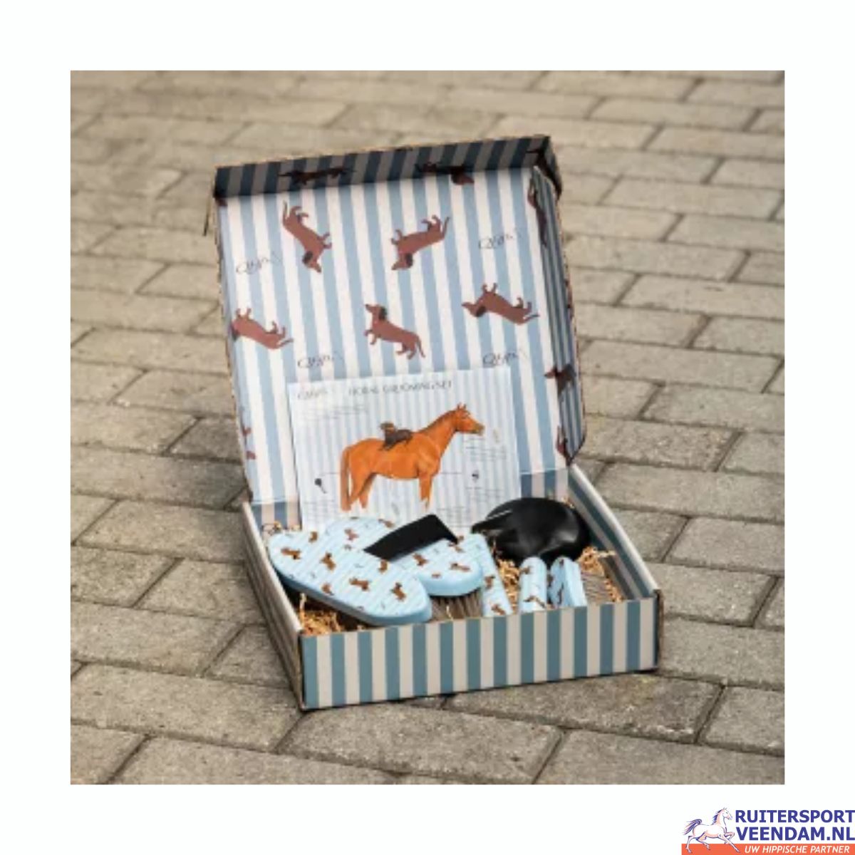 QHP Borstelset Stable Buddy 1 QHP Borstelset Stable Buddy (1)