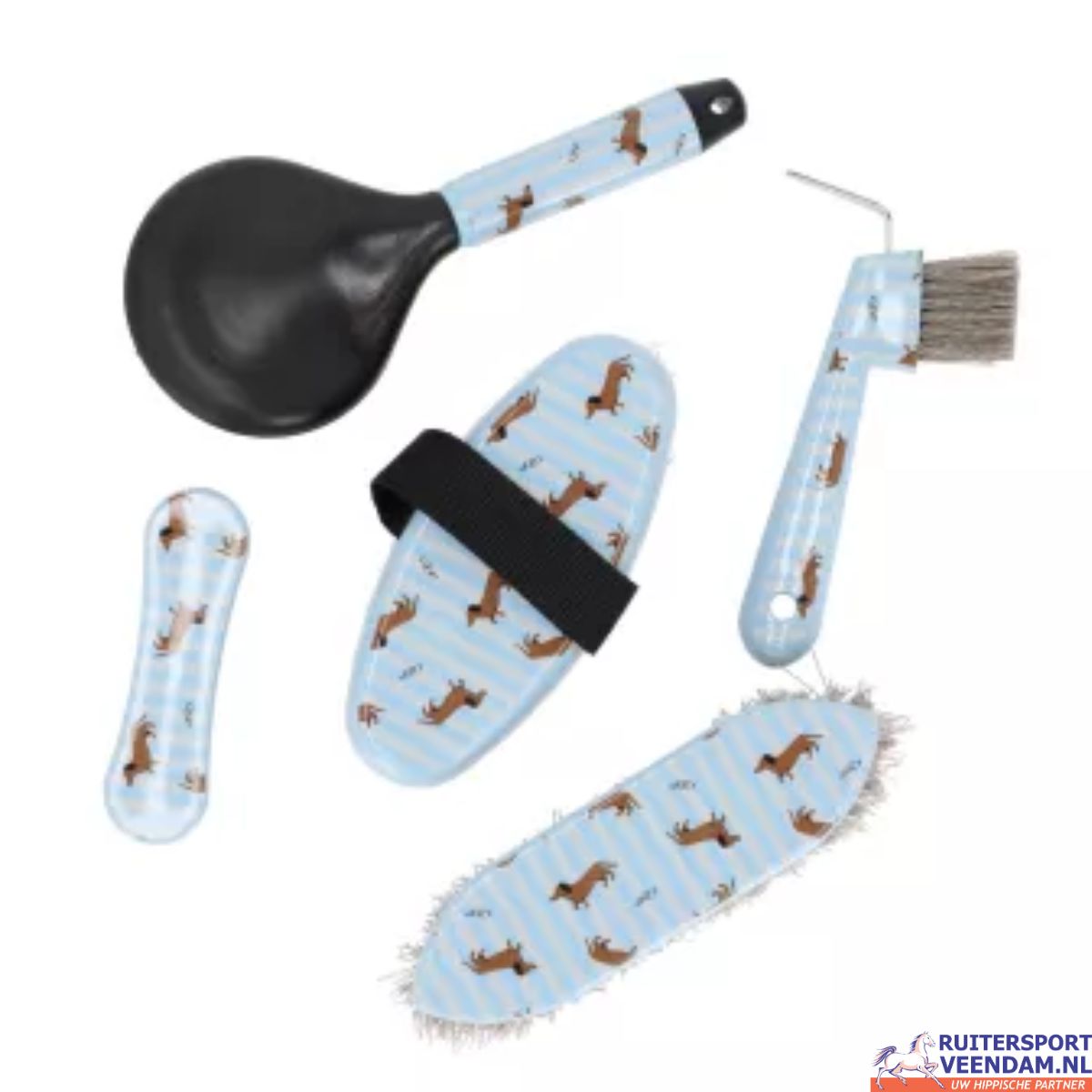 QHP Borstelset Stable Buddy 3 QHP Borstelset Stable Buddy (1)