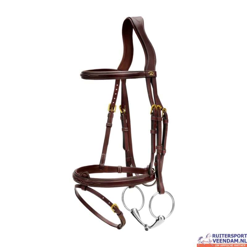 Dyon Flash neusriem voor paard, luxe ruitersport accessoire.