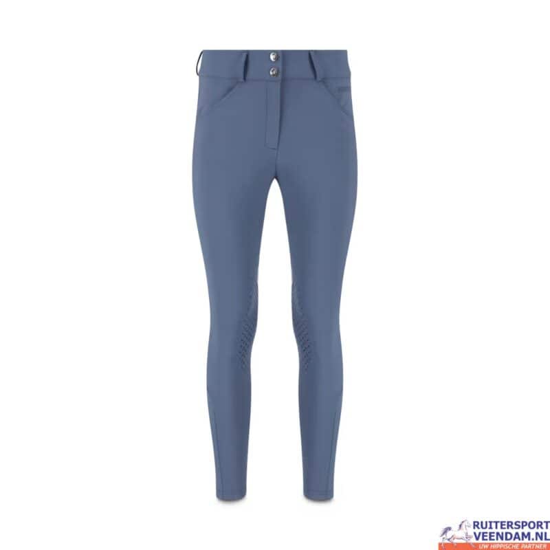Kentucky Miami dames rijbroeken in blauw, ademend en comfortabel voor paardrijden.
