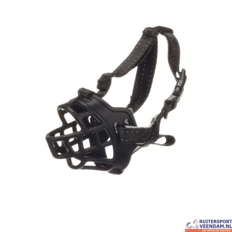 Muilkorf Benzo voor paarden, geschikt voor ruitersport en training.