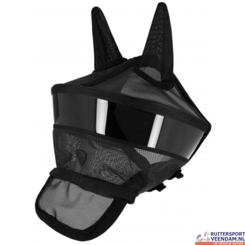 UV-werend ruitersport masker voor bescherming tegen zonlicht.