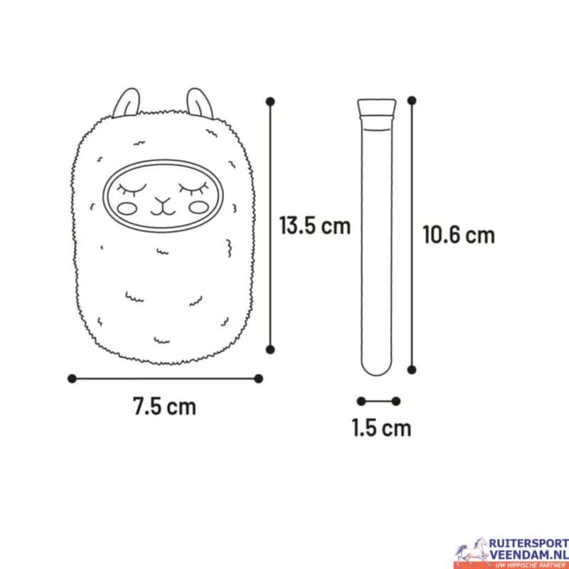 Speelgoed Tucca in schattig alpaca-ontwerp, ideaal voor kinderen en paardenliefhebbers.