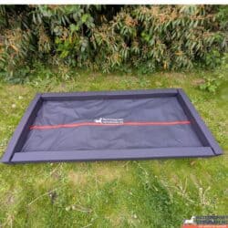 Black water tray zwarte springsloot