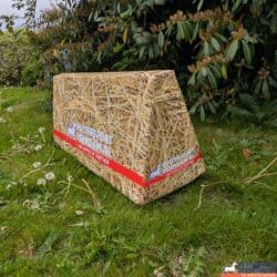 Hay wall foam