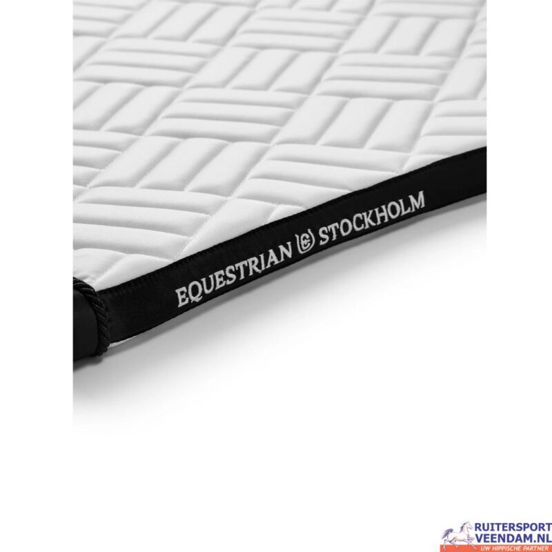 ES Dressage Saddle Pad Modern White (3)