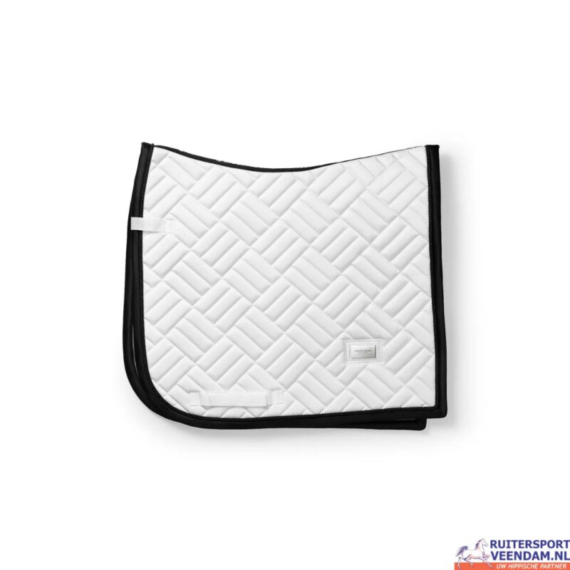 ES Dressage Saddle Pad Modern White (3)