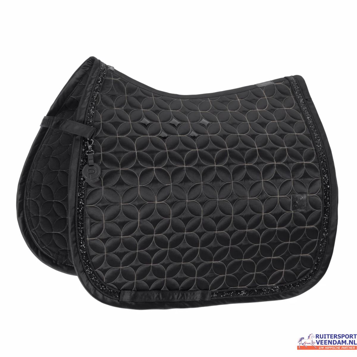 Eskadron Zadeldek Matt Gloss Contrast Jewel Platinum (2)