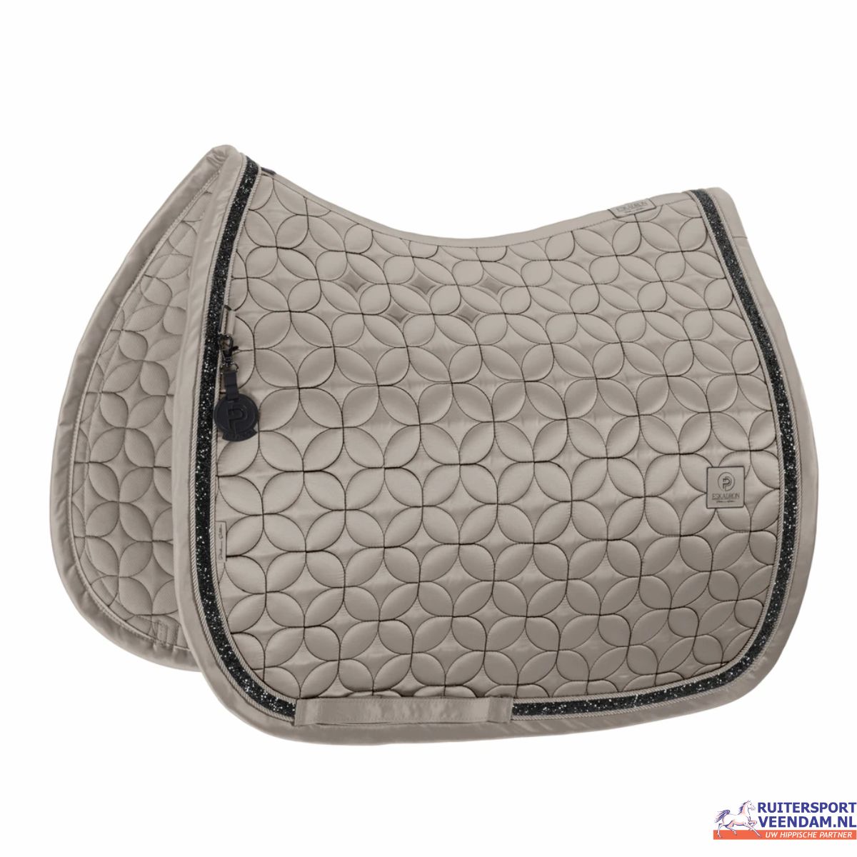 Eskadron Zadeldek Matt Gloss Contrast Jewel Platinum (2)