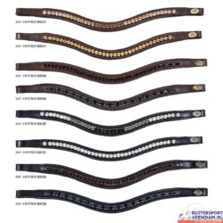 HFI Frontriem Padded Wave Strass (3)