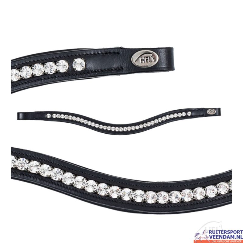 HFI Frontriem Padded Wave Strass (3)