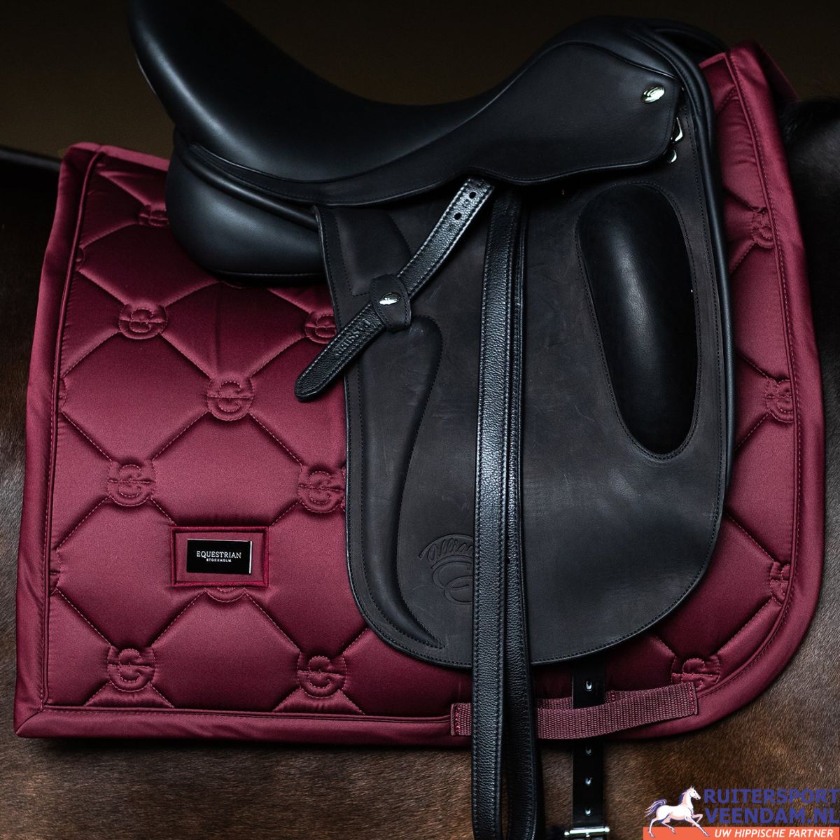 ES Dressage Saddle Pad Satin - Afbeelding 7