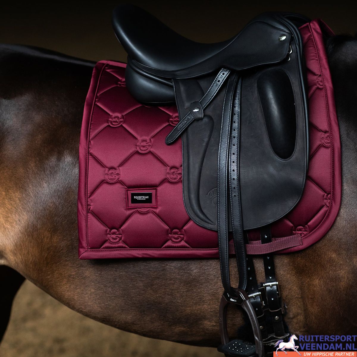 ES Dressage Saddle Pad Satin